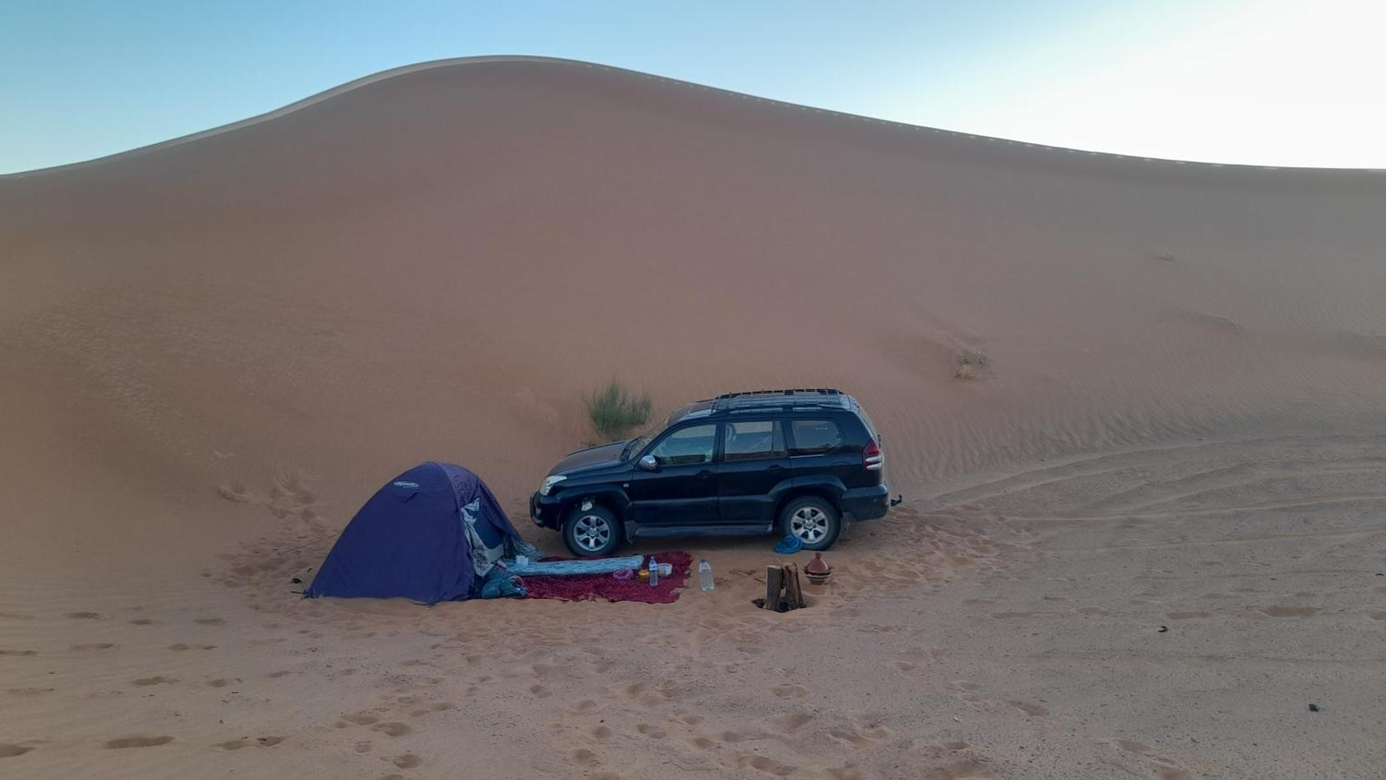 Luxury Trek Desert Camp Мерзуга Экстерьер фото