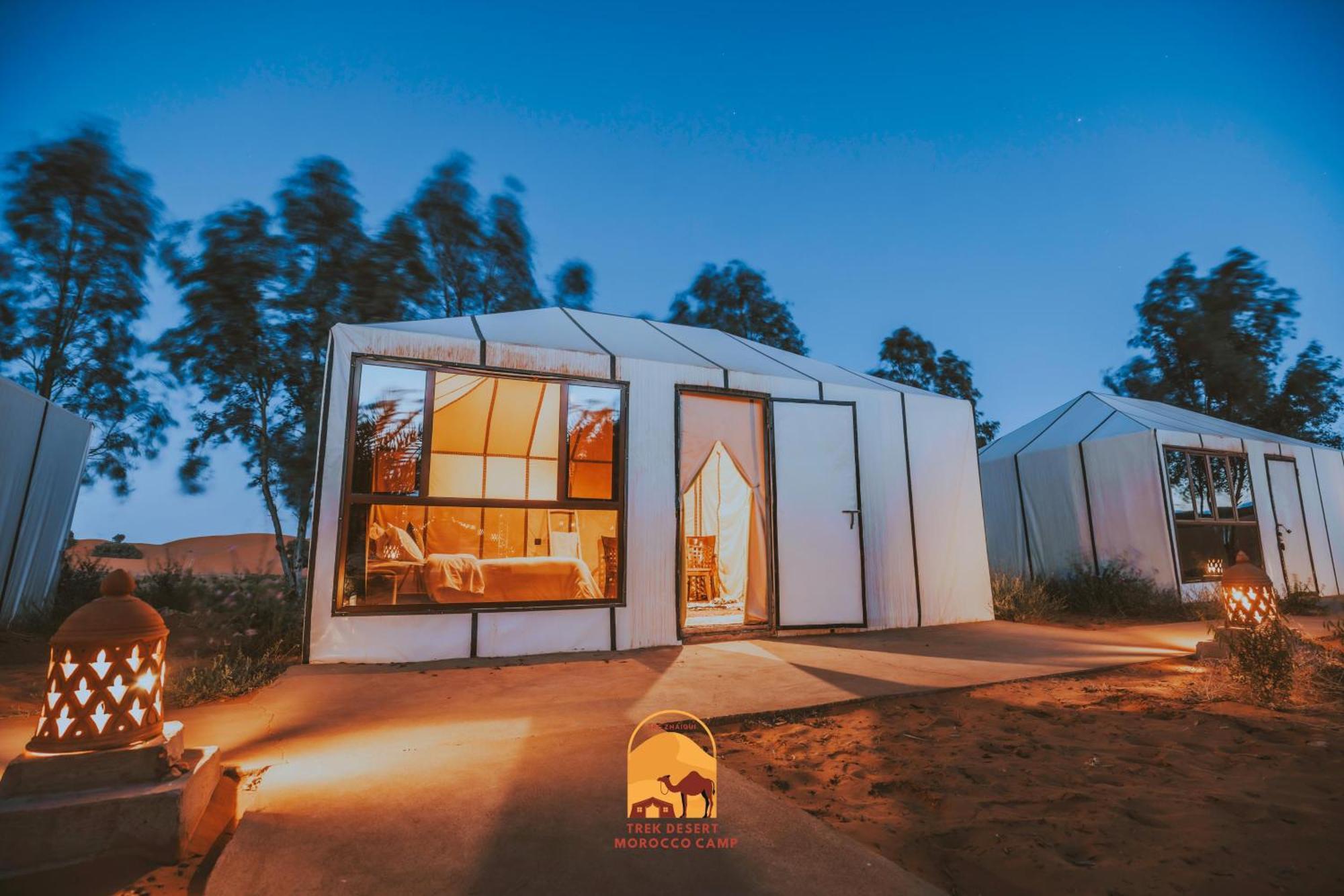 Luxury Trek Desert Camp Мерзуга Экстерьер фото