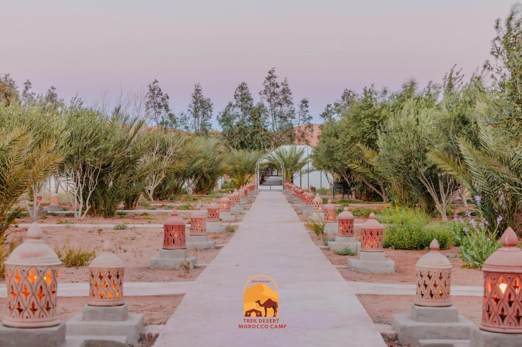 Luxury Trek Desert Camp Мерзуга Экстерьер фото
