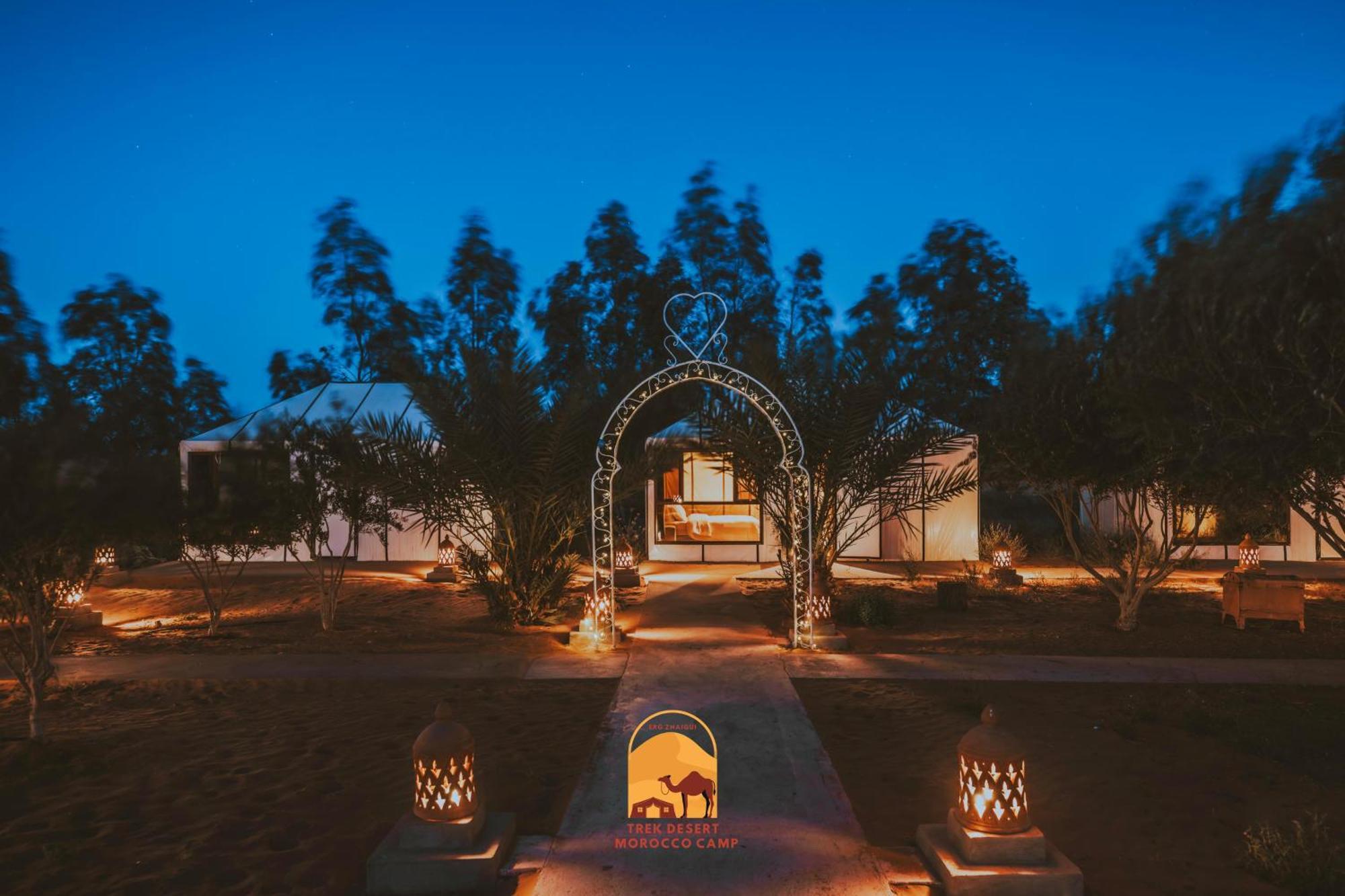 Luxury Trek Desert Camp Мерзуга Экстерьер фото